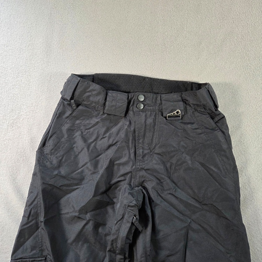Sims Snowboard Pants Womens Small Black Ski Snow Cargo Vented - Picture 5 of 9